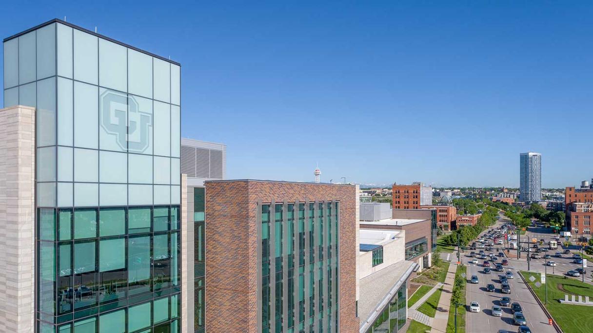 campus sky logo with city